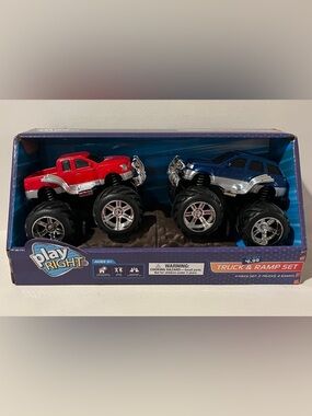 NIB Play Right Truck and Ramp Set